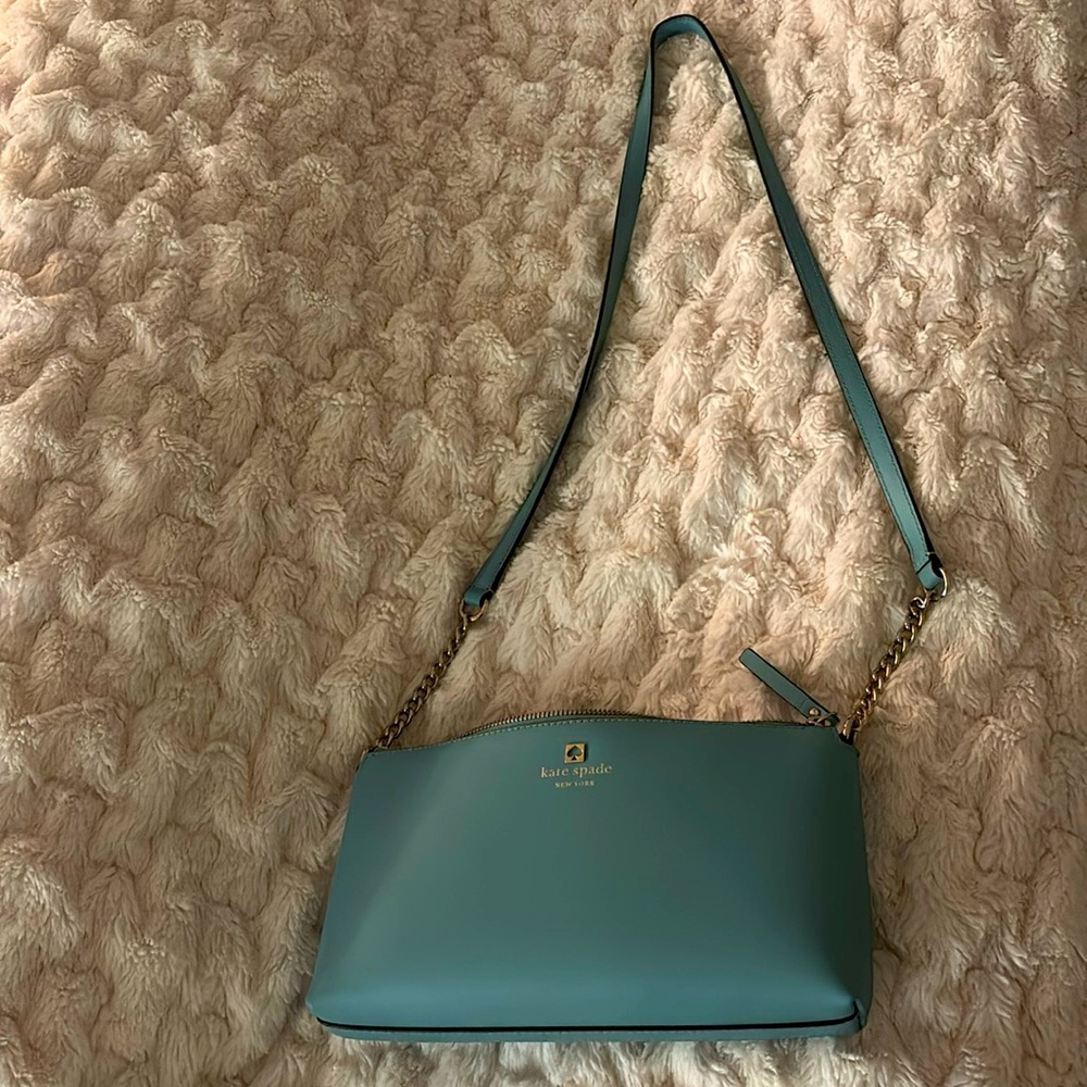 Kate spade blue crossbody bag